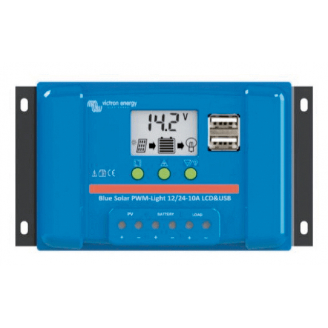 Laadcontroller PWM met LCD & USB