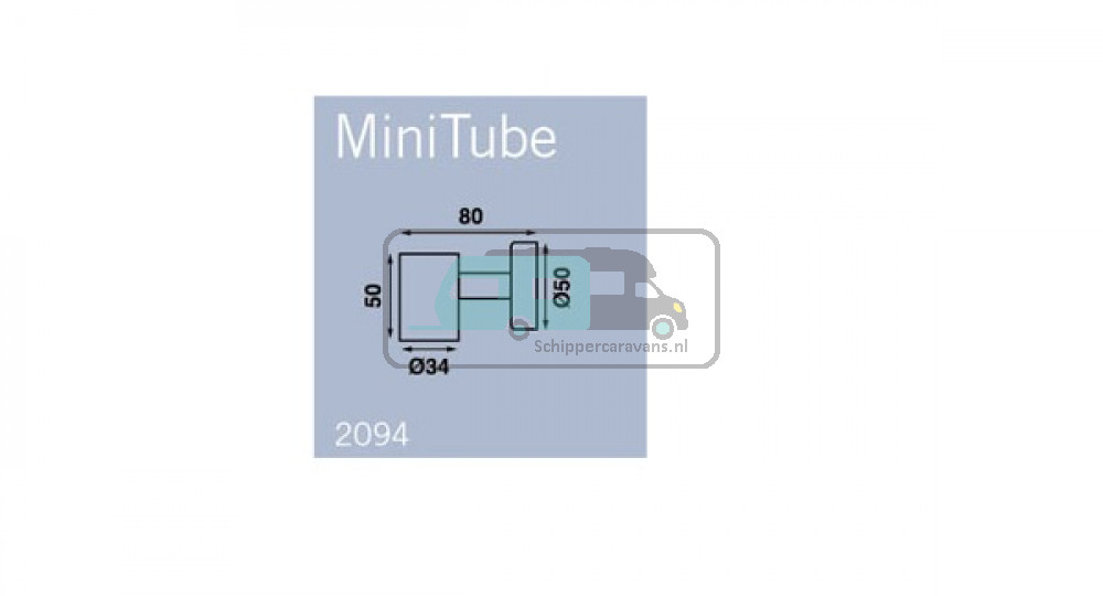 Frilight Mini Tube D1 met Schakelaar LED