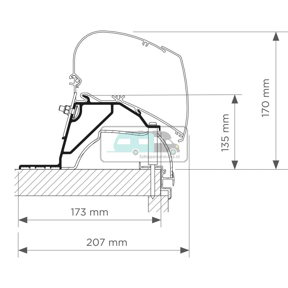 Thule Hobby Caravan Roof Adapter 2024