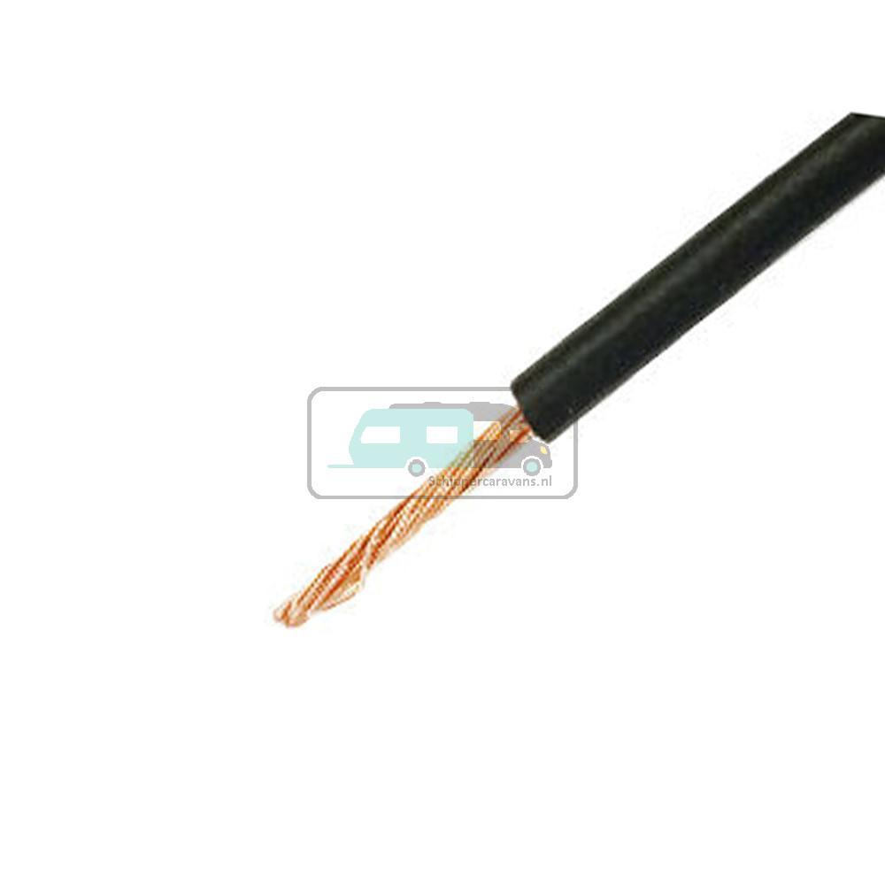 Installatiedraad 1,5mm2 Zwart 100m