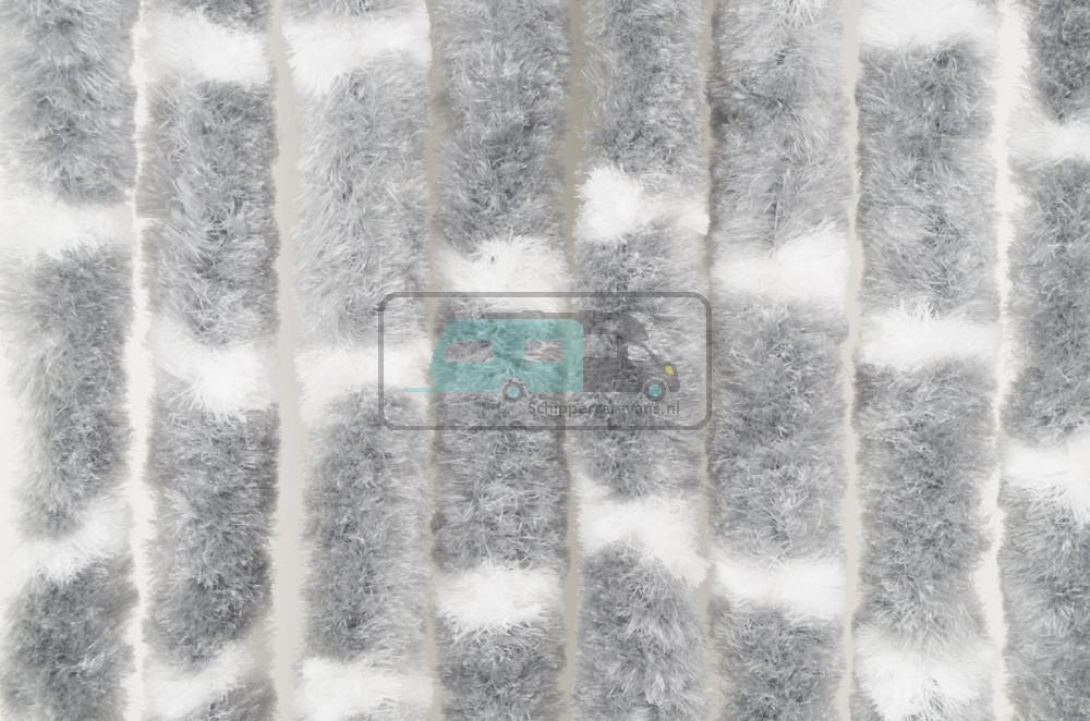 Arisol Chenille Gordijn 56x185 Grijs/Wit
