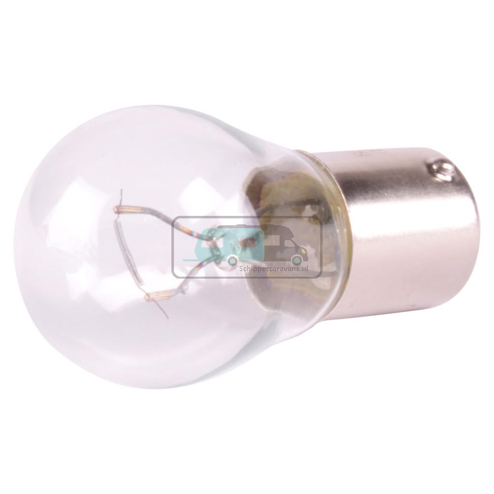 Gloeilamp BA15S 12V/21W 2st.