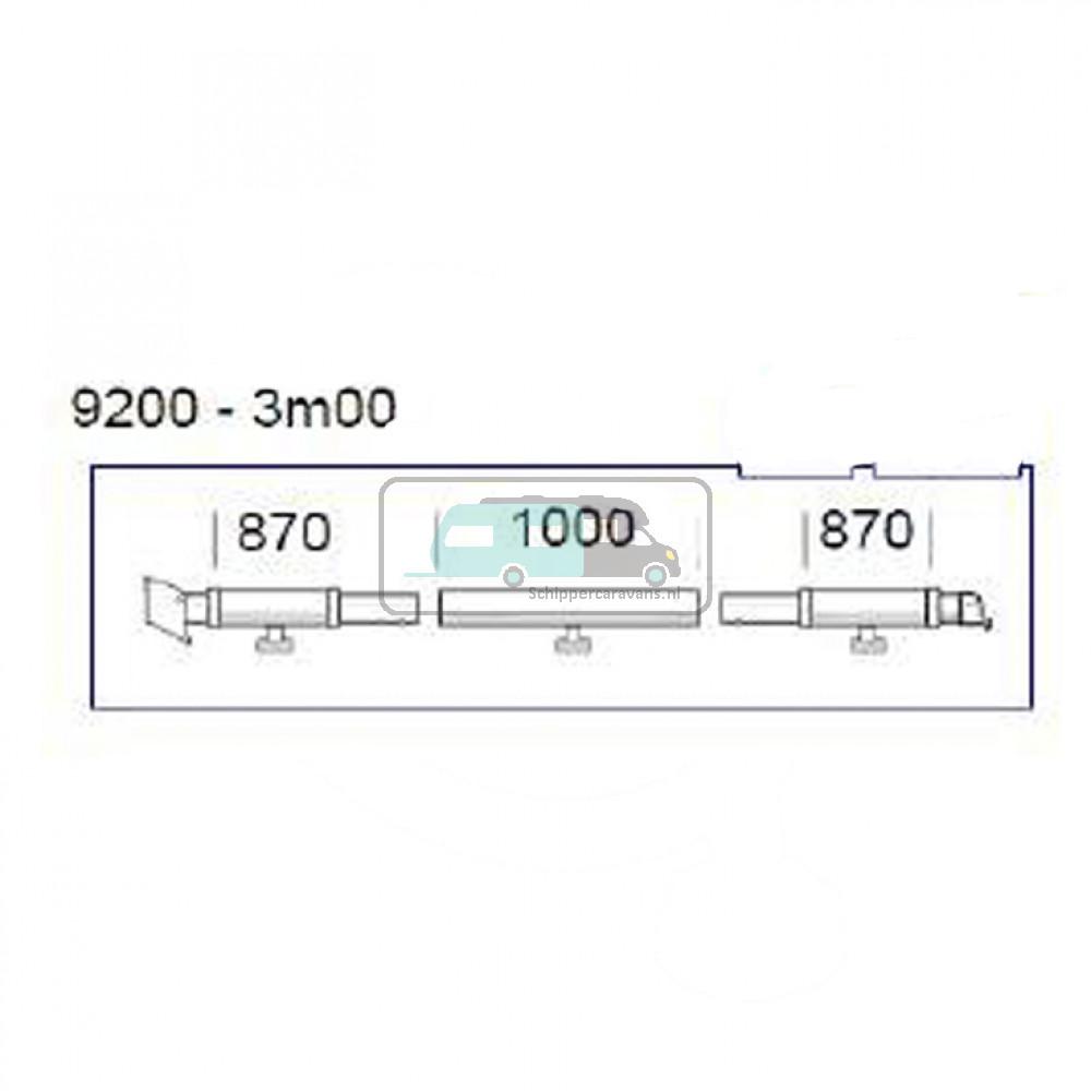 Thule clamping profile 9200 3 mr Left
