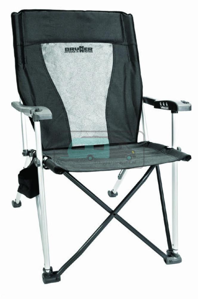 Opvouwbare stoel Raptor Recliner Zwart/Grijs