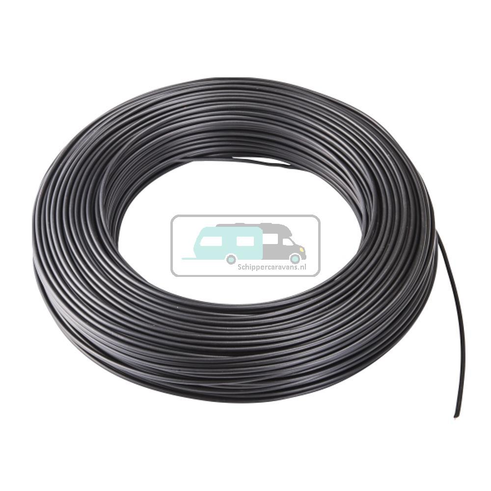 Installatiedraad 1,5mm2 Zwart 100m