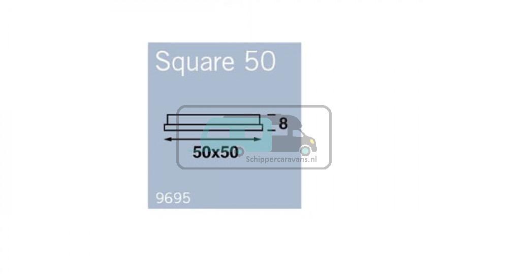 Frilight Opbouwspot Square 50 Wit 4SMD