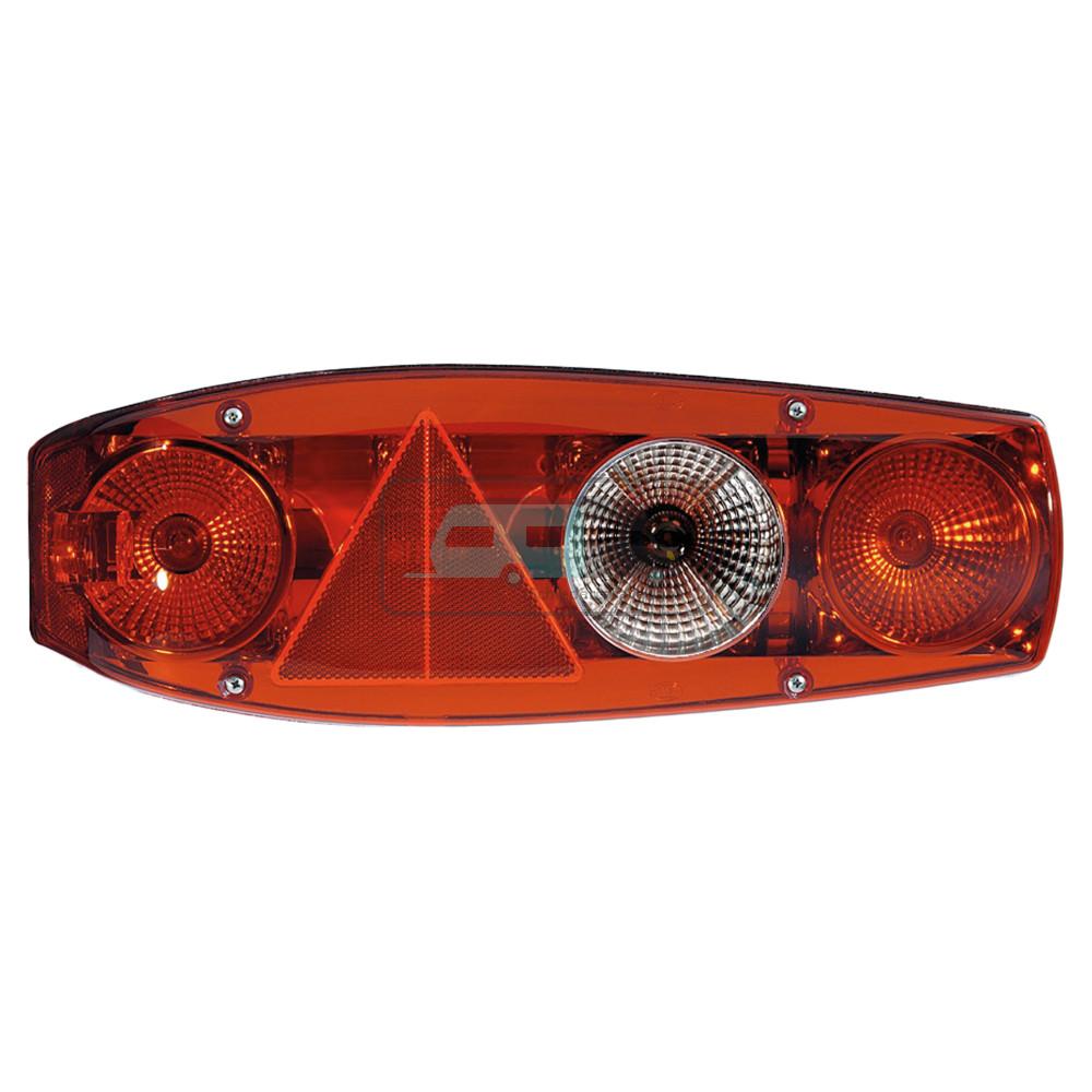 Hella Achterlicht Caraluna II Rem/ Knipper/ Mist/ Zijmarkering/ Driehoek Reflector Links
