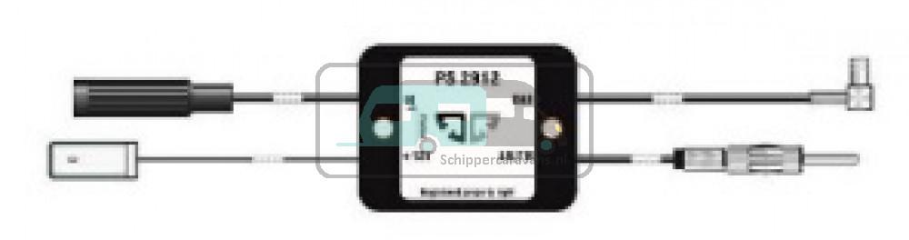 Zenec Passieve Splitter FM/DAB+