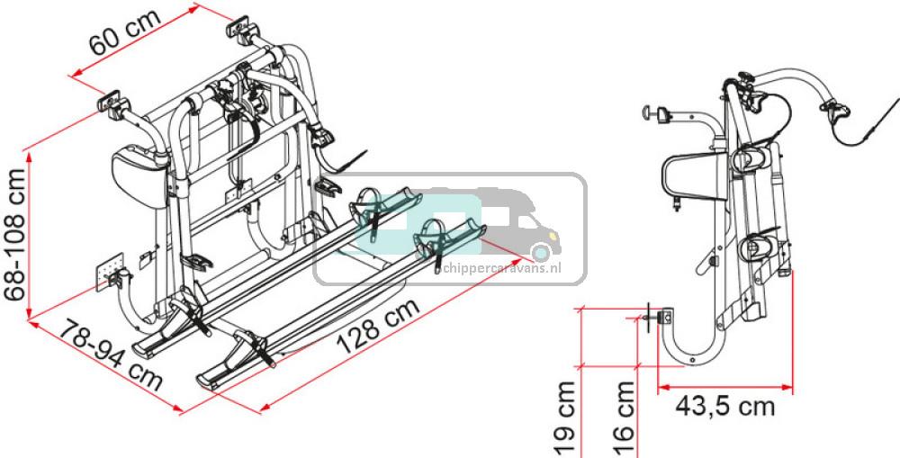 Fiamma Carry-Bike Lift 77 Model 2024