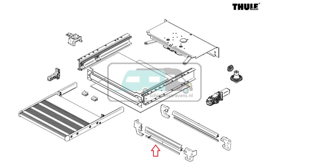 Thule Slide-Out Ducato V16 Front Protection 550 20