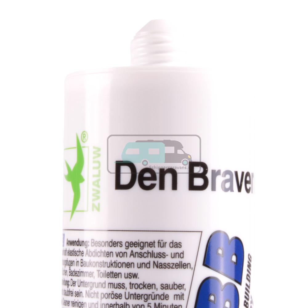 Den Braven Siliconenkit BB+Sanitair Transparant-Grijs 310ml