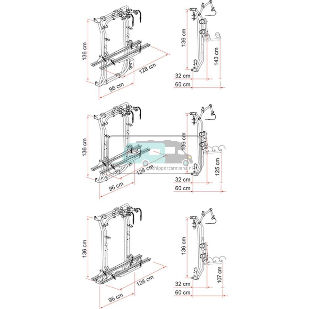 Carry-Bike Frame Ducato E-Bike