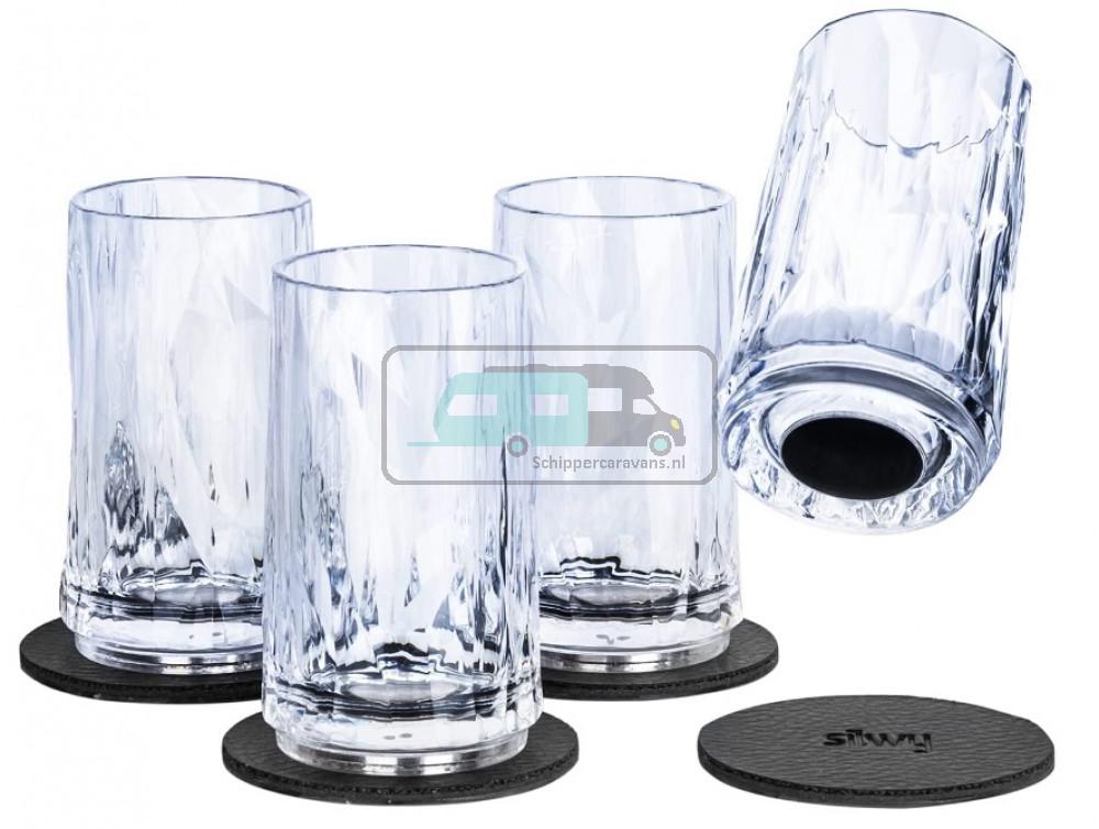Silwy Shot Glazen 0.04L 4st.