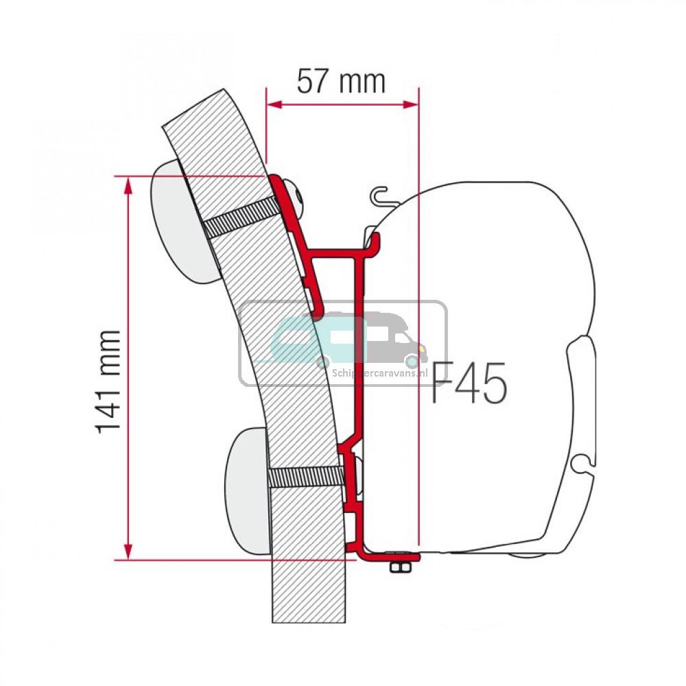 Fiamma Hymer S-E Klasse Adapter 400 F45