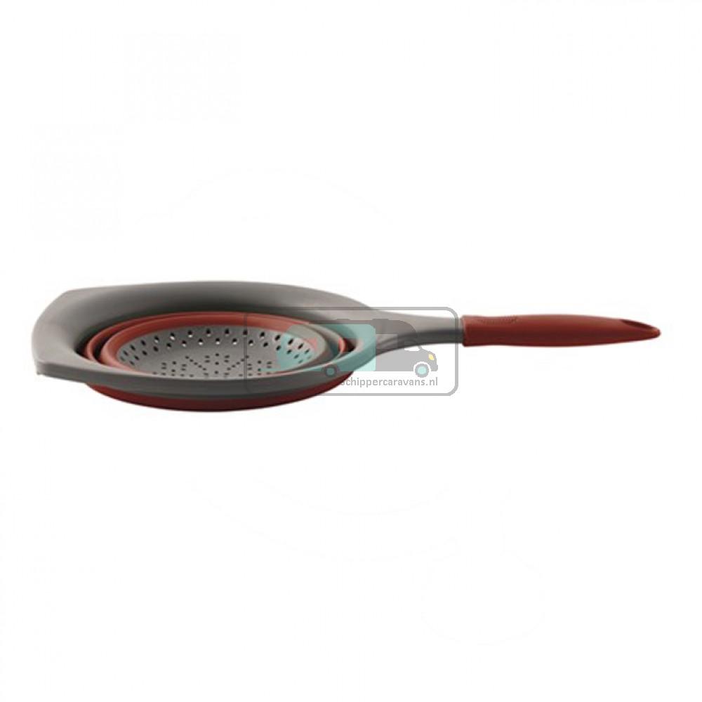 Collaps vergiet met handgreep Terracotta