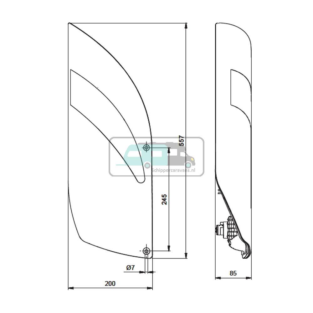 Jokon Multi Achterlicht LED 3100 Inbouw Links