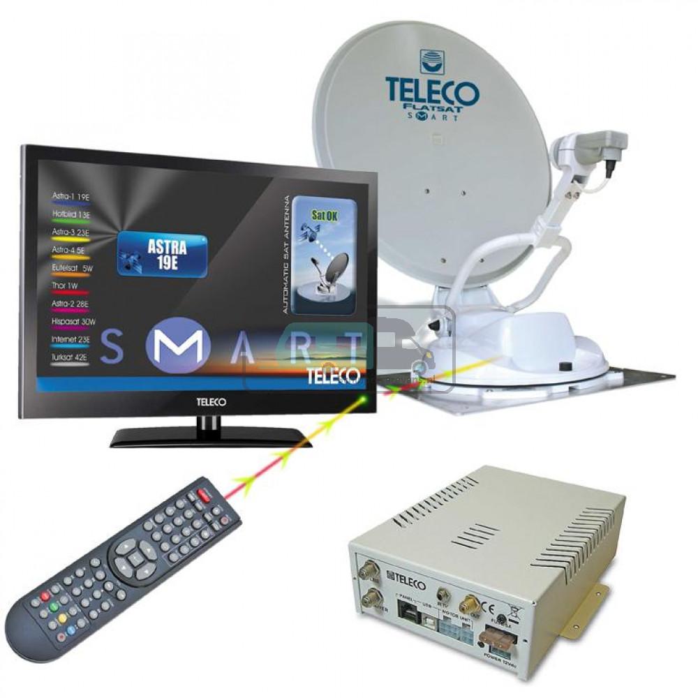 Teleco Flatsat Komfort Smart 85+19 TV