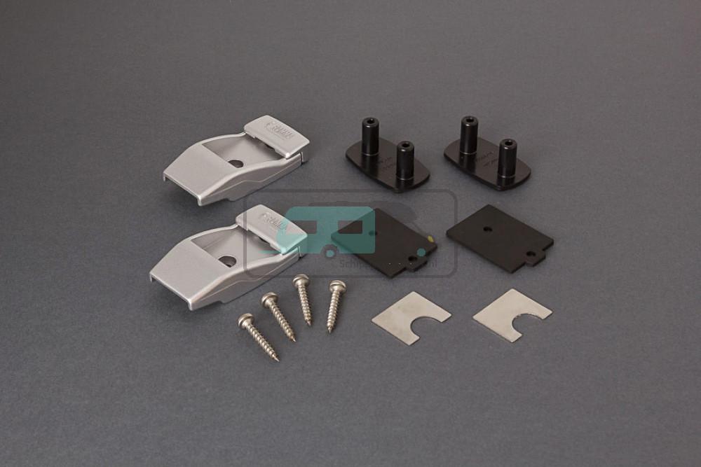 Fiamma Wall Brackets Aluminium Titanium 2st.
