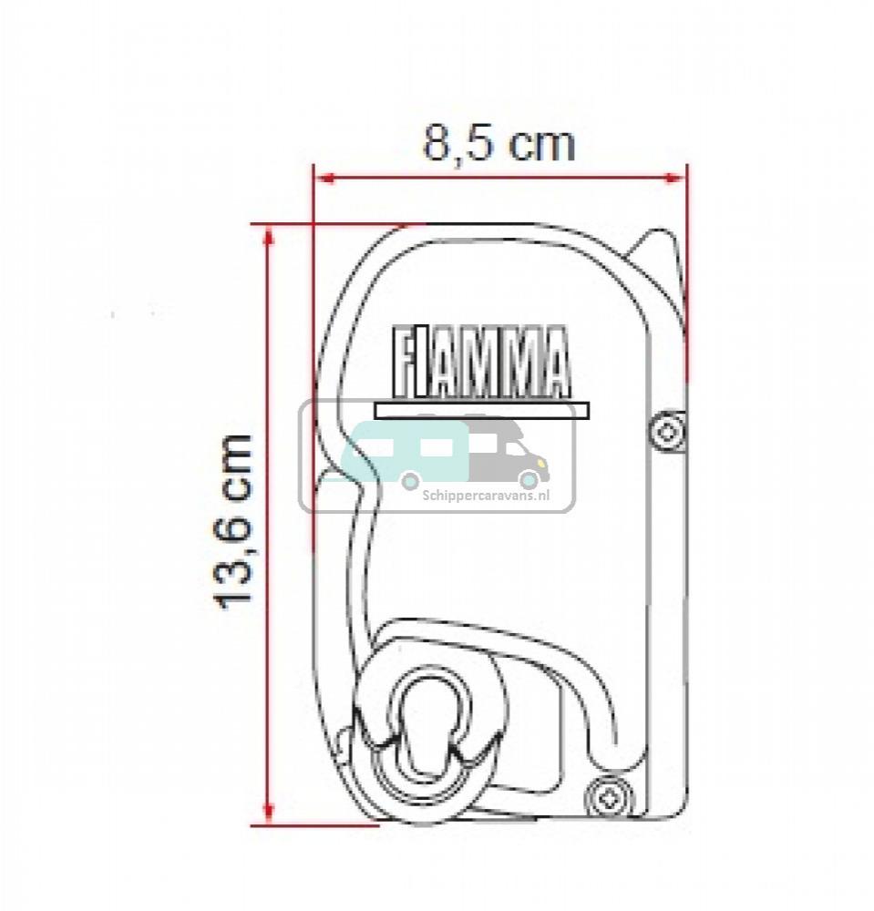 Fiamma F45S 450 Titanium-Royal Blue