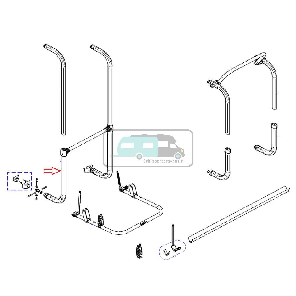 Thule Elite G2 Frame zwart