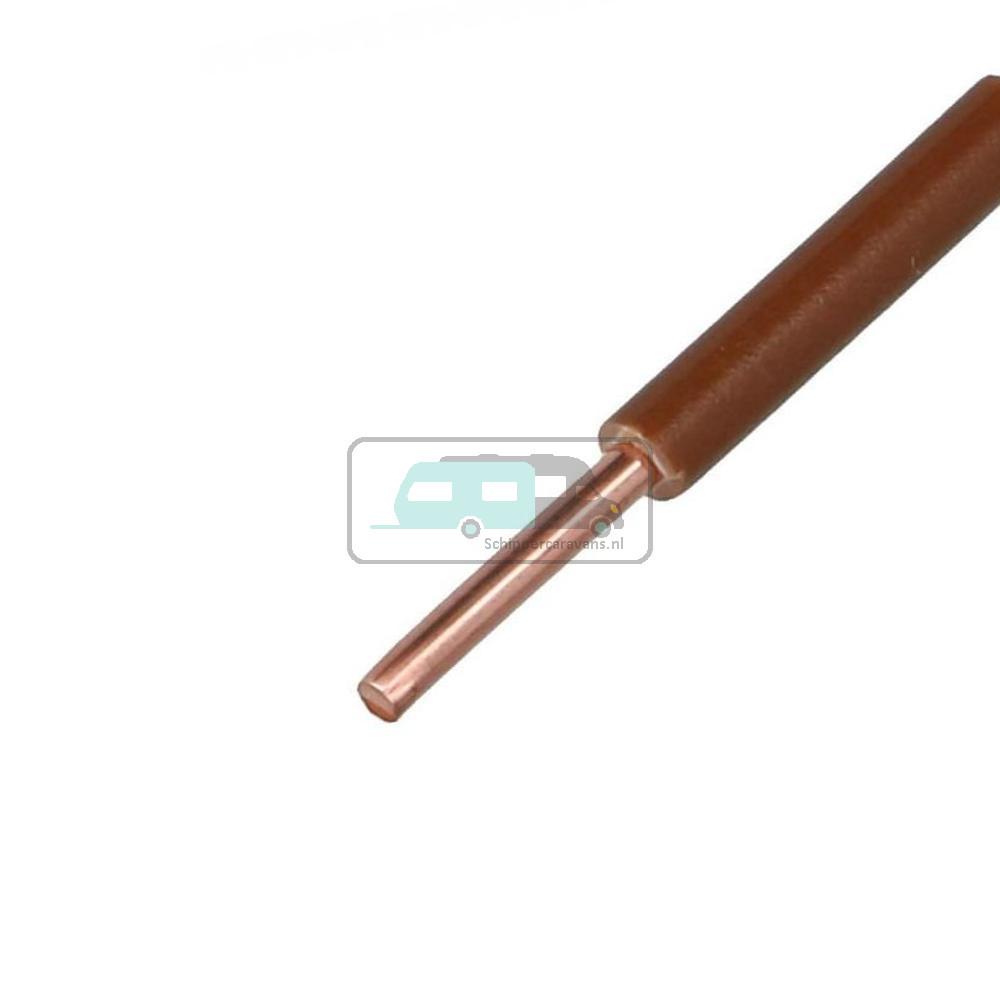 Berker Installatiedraad 1,5mm2 Bruin 100m