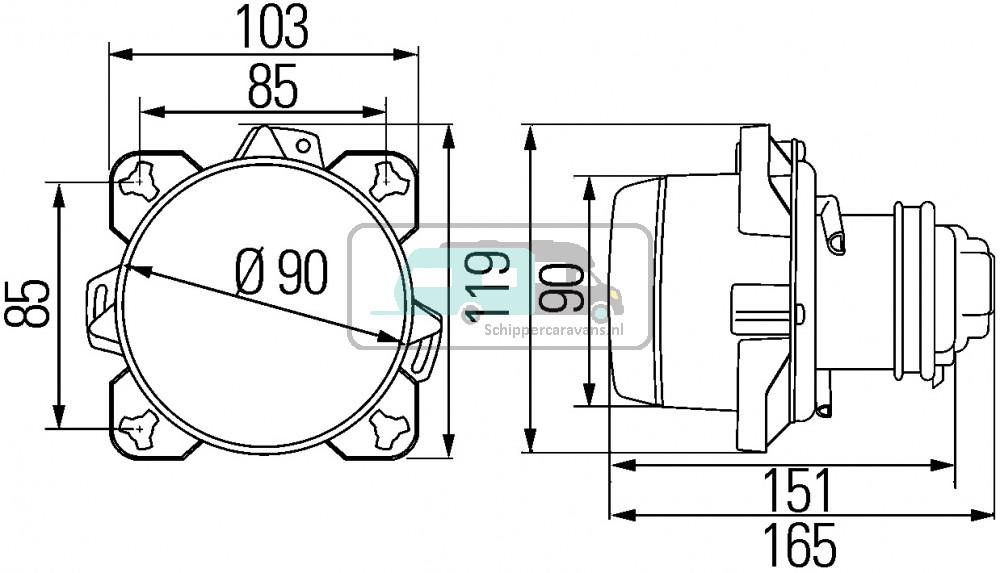 Hella Dimlicht Classic H7