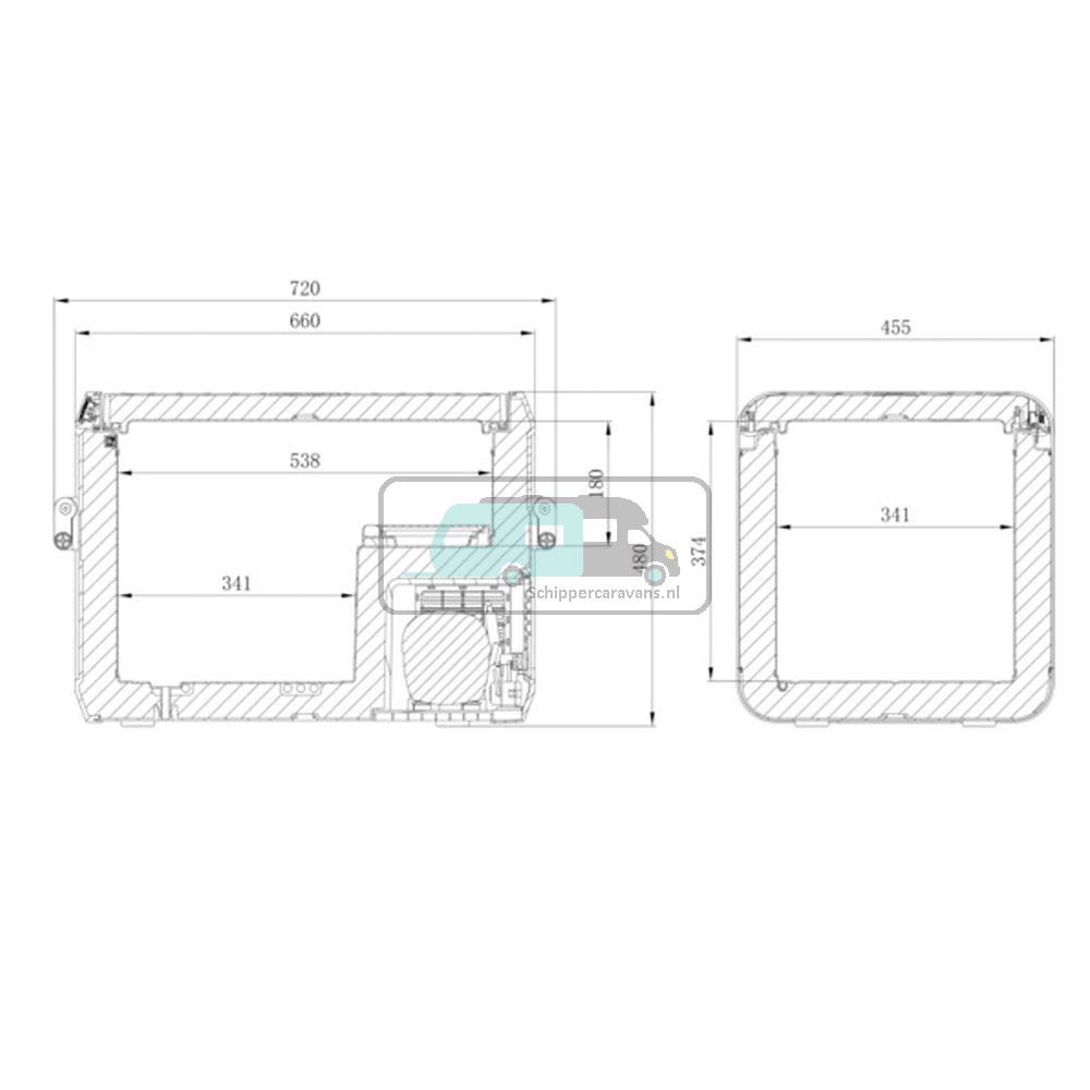 Dometic Koelbox CFX3 55IM