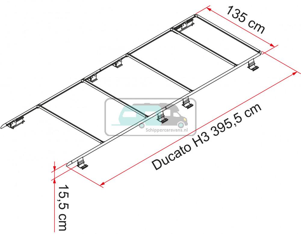 Roof Rail Ducato H3 05808-03-