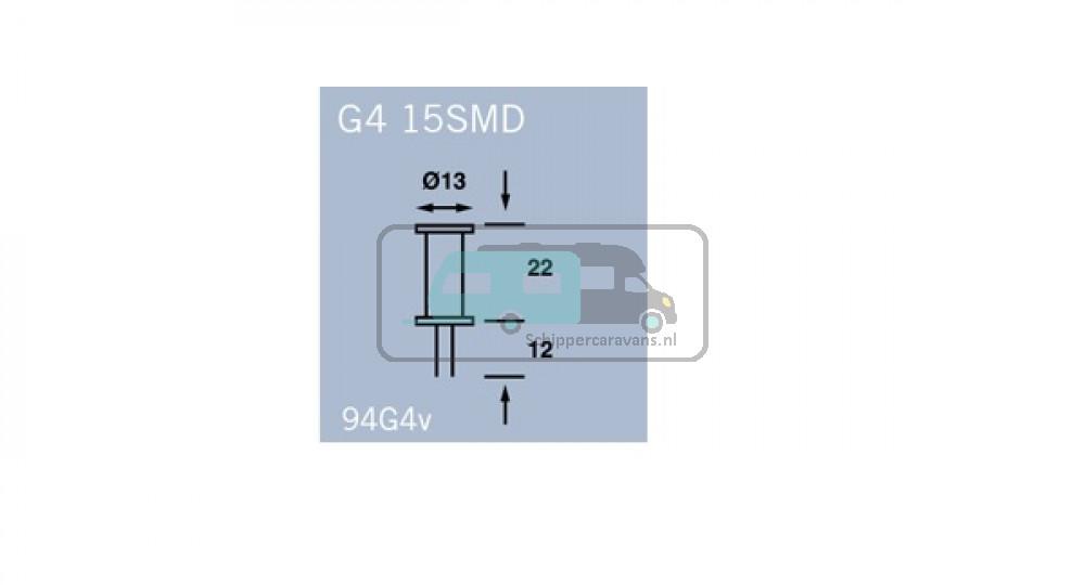 Frilight LED Lamp G4 1.2W 80 Lumen