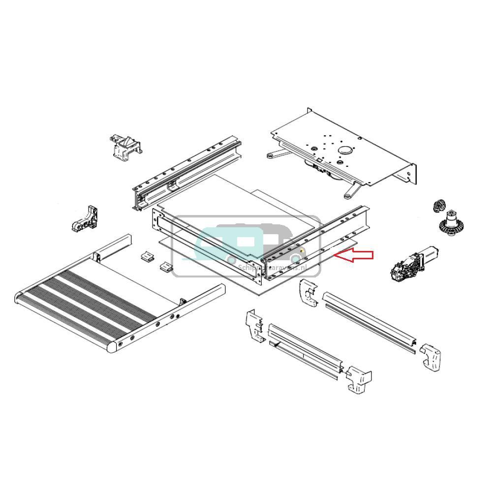 Thule Slide-Out V12 12V 550 Lower Protection