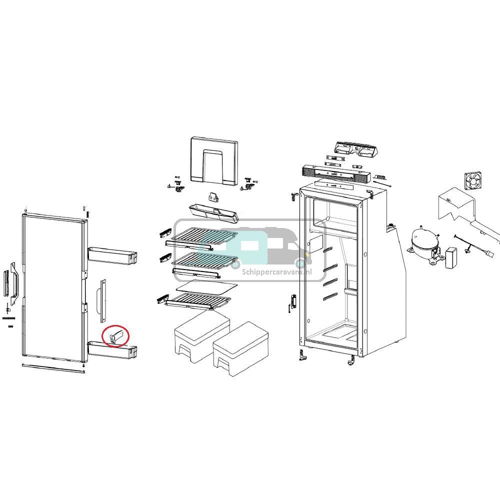 Thetford Bottle Retainer T2090