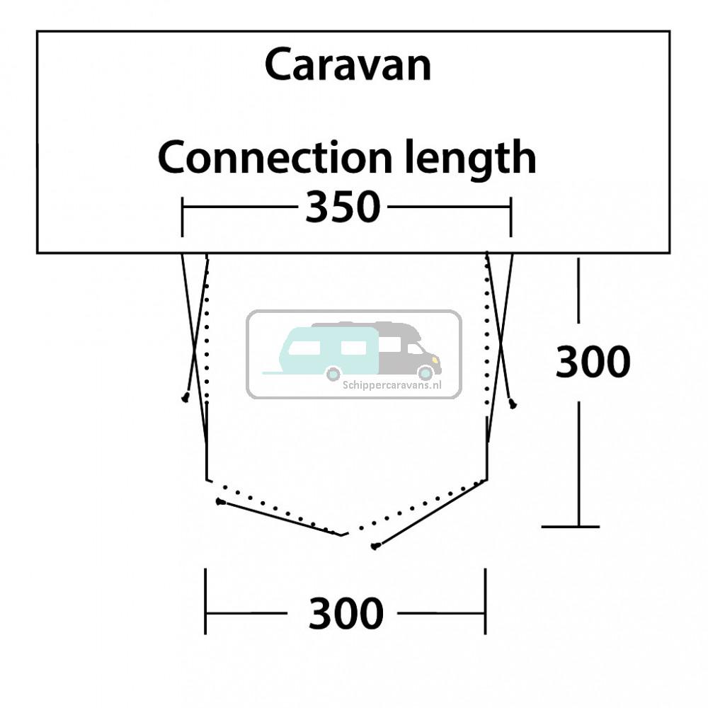 Outwell Caravanvoortent Mirage 300SA