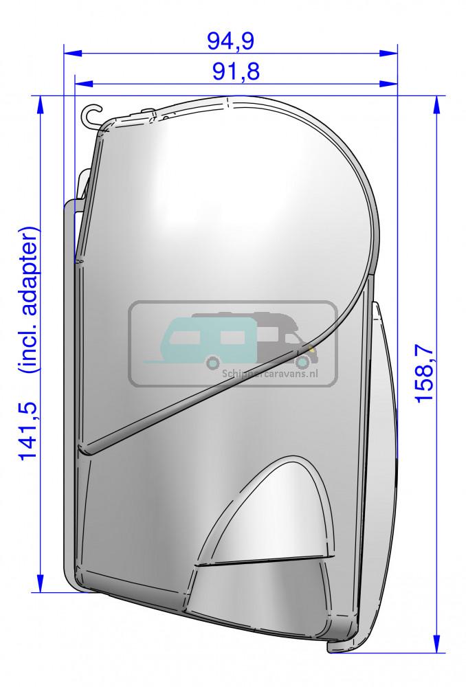 Thule 5003 190 Wit-Alaska Grey