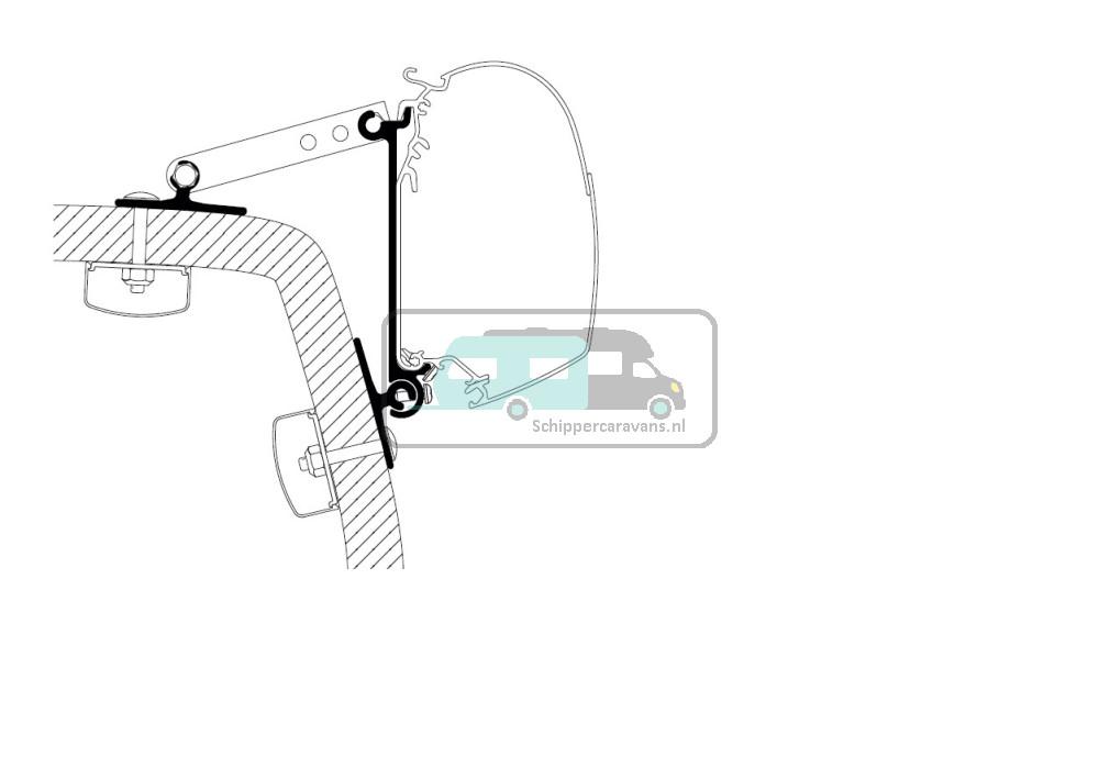 Thule Wall Universal Adapter Wall