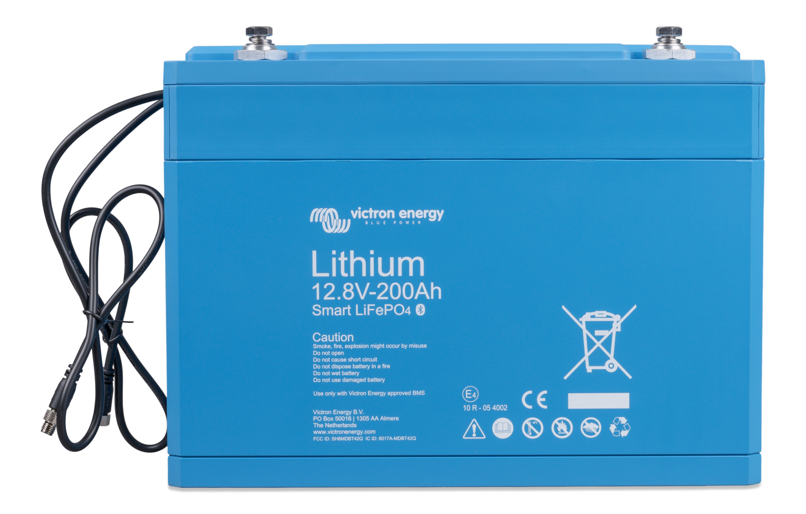 LiFePO4 Lithium accu 12,8V/200Ah - Smart