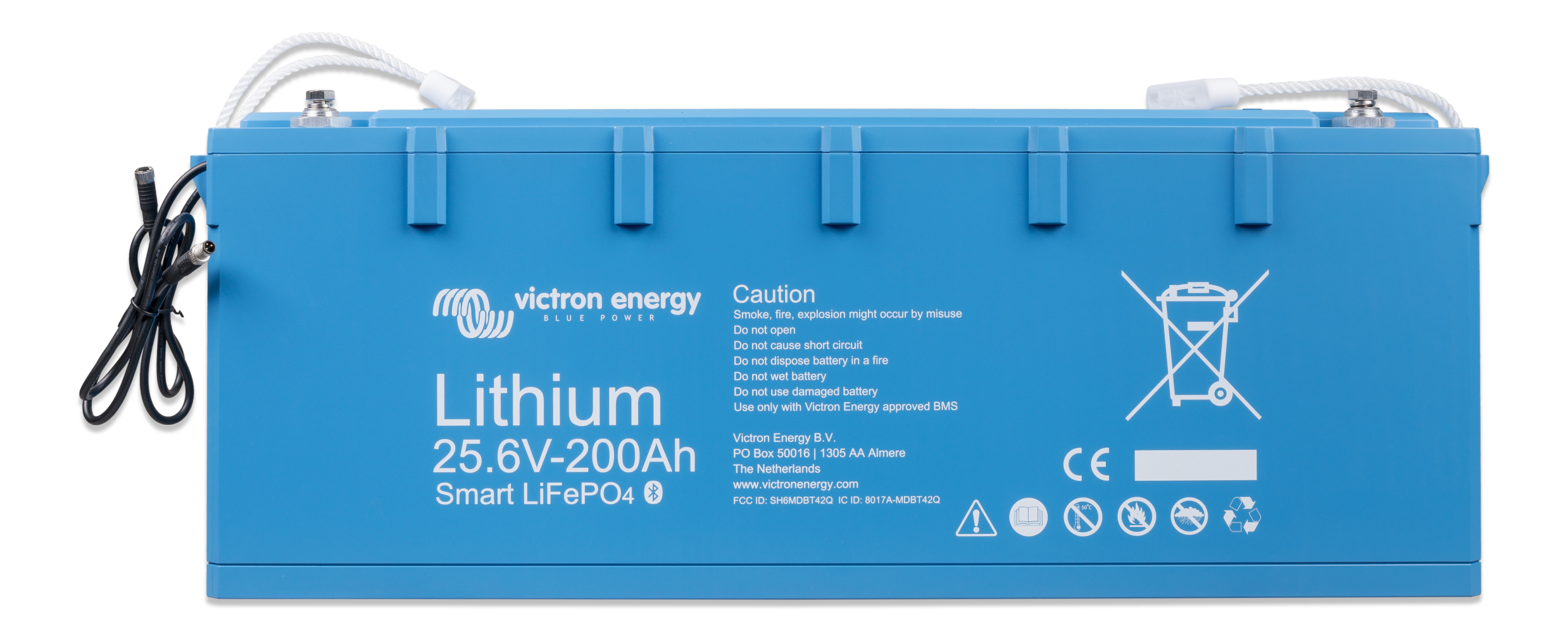 LiFePO4 Lithium accu 25,6V/200Ah - Smart-a