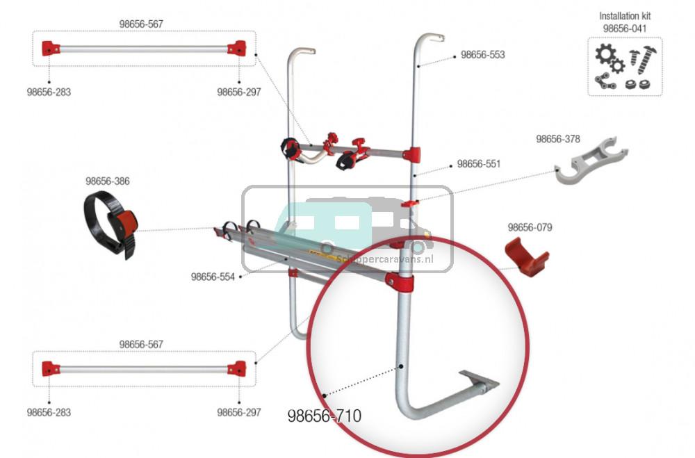 Fiamma Lower structure CB Caravan Universal 98656-710
