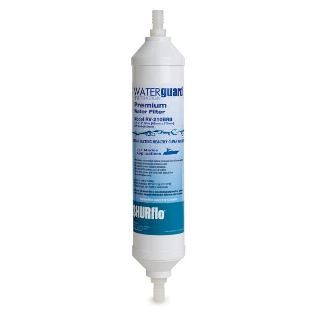 Shurflo in-line drinkwaterfilter - aansluiting 13 mm