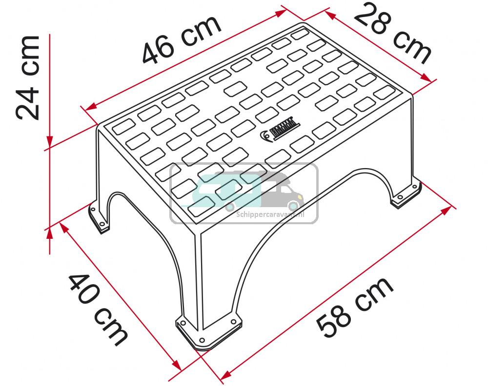Fiamma Opstap Step Magnum