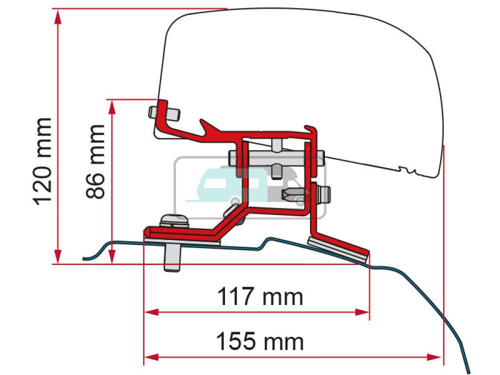 Fiamma Ford Custom Kit H1-L2 >2012 F40Van