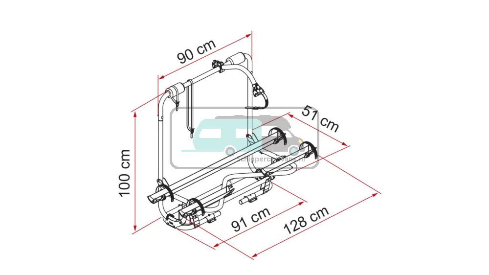 Fiamma Carry-Bike Caravan XL A Pro 300