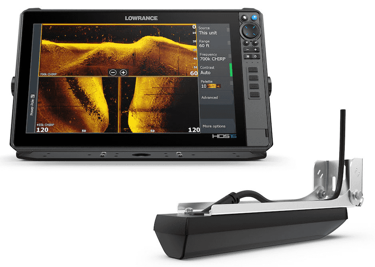 HDS-16 PRO met ActiveImaging™ HD 3-in-1 transducer