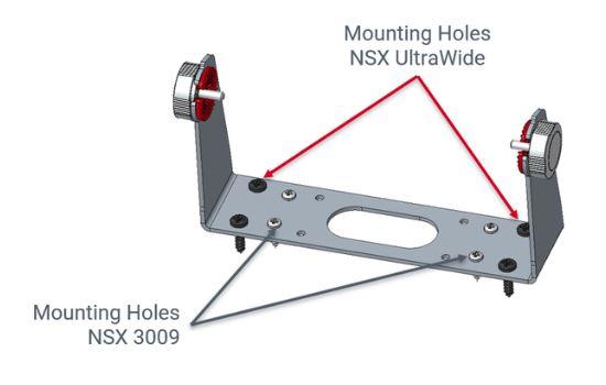 NSX 3015UW bracket mount