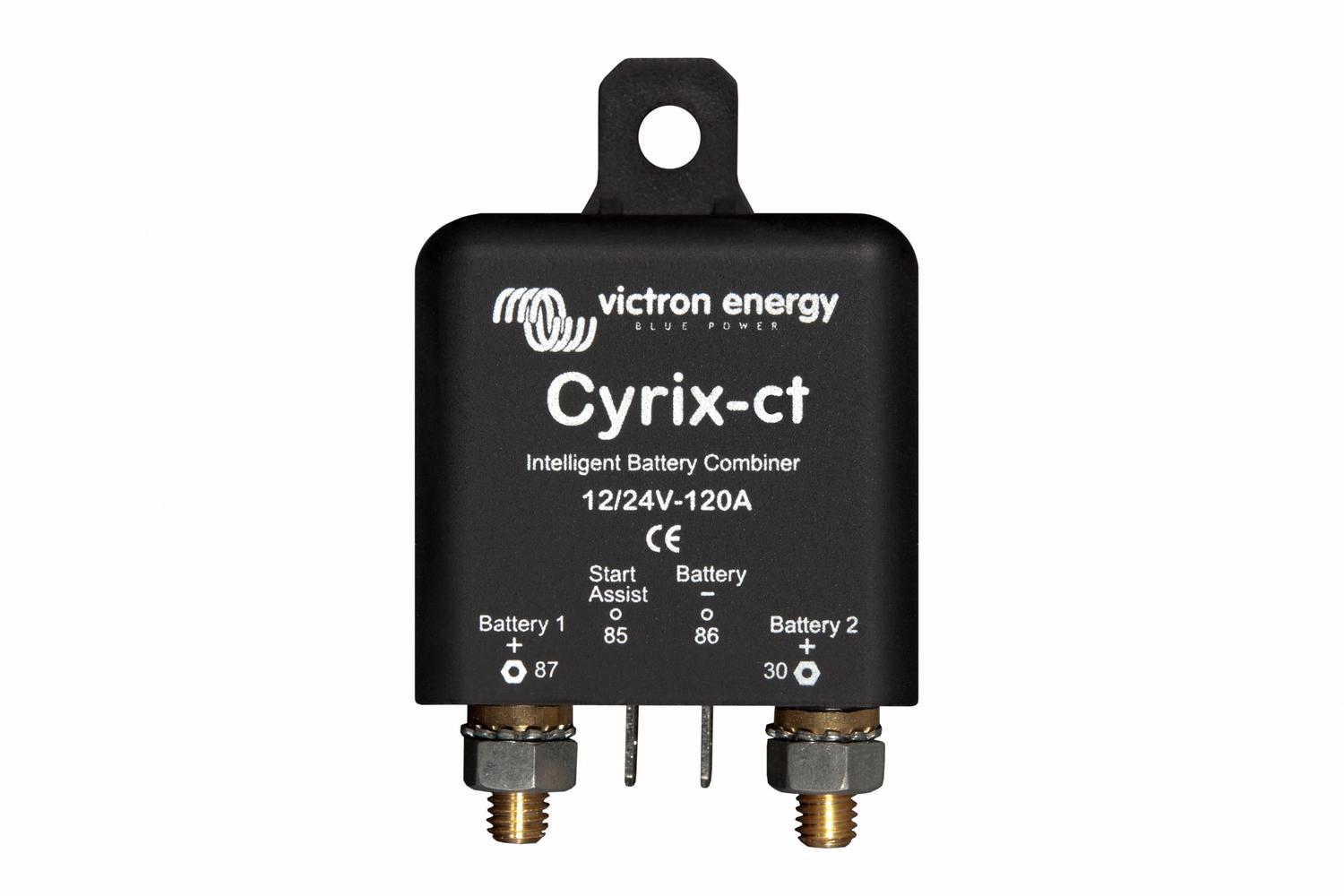 Cyrix-ct 12/24V-120A intelligent combiner - 46x46x80 - gewicht 0.11kg