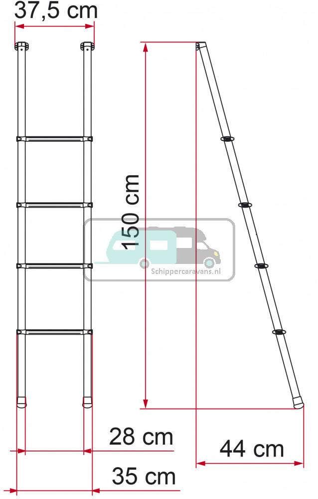 Fiamma Ladder Deluxe 4B