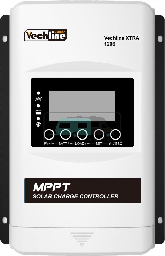 Vechline MPPT Laadregelaar Display XTRA 1206 10A