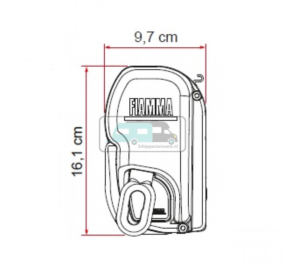 Fiamma F45L 450 Polar White-Royal Grey