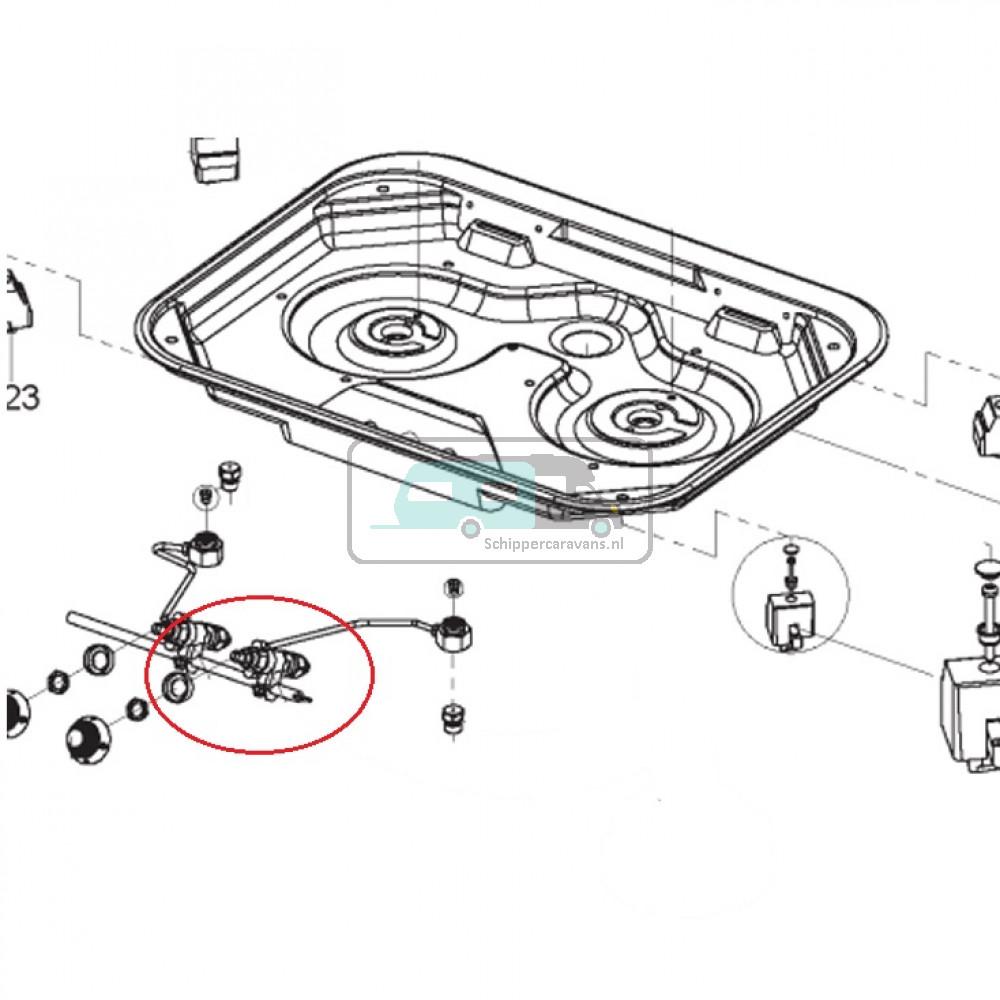 Dometic Gasregelklep 1053118244