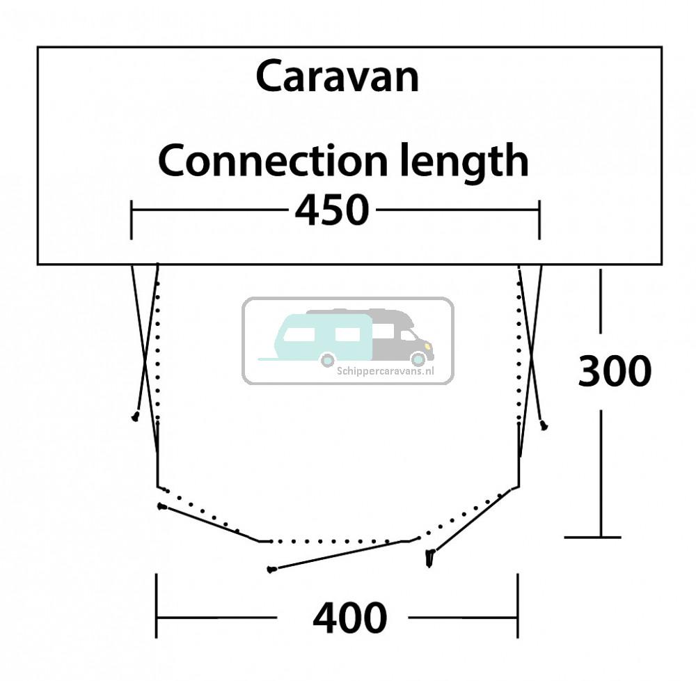 Outwell Mirage 400SA Caravanvoortent