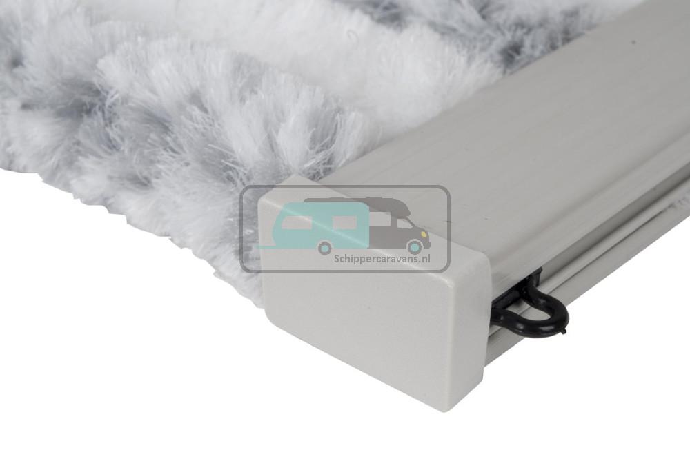 Arisol Chenille Gordijn 56x185 Grijs/Wit